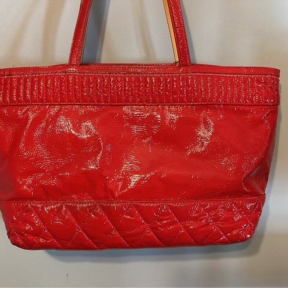 Coach ❤️ Soft Leather Red coach bag patient leather - Picture 5 of 12